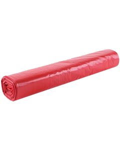 Sac Poubelle 120 litres 35 microns - Rouge HYGO CLEAN Lot de 25