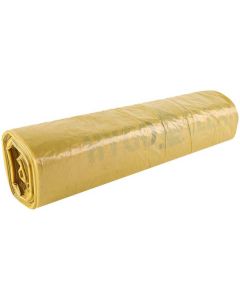 Sac Poubelle 120 litres 35 microns - Jaune HYGO CLEAN Lot de 25