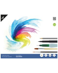 Bloc de papier aquarelle 16 feuilles - 170 x 240 mm KANGARO